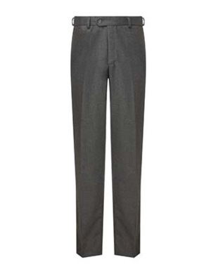 David Luke DL958S Senior Boys Trouser - Charcoal Grey (Sturdy Fit)